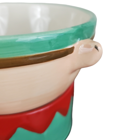 Global Design Connections Christmas Elf Mug & Bowl Set 2023 TJ Maxx ~ Pre-Owned - Picture 14 of 14